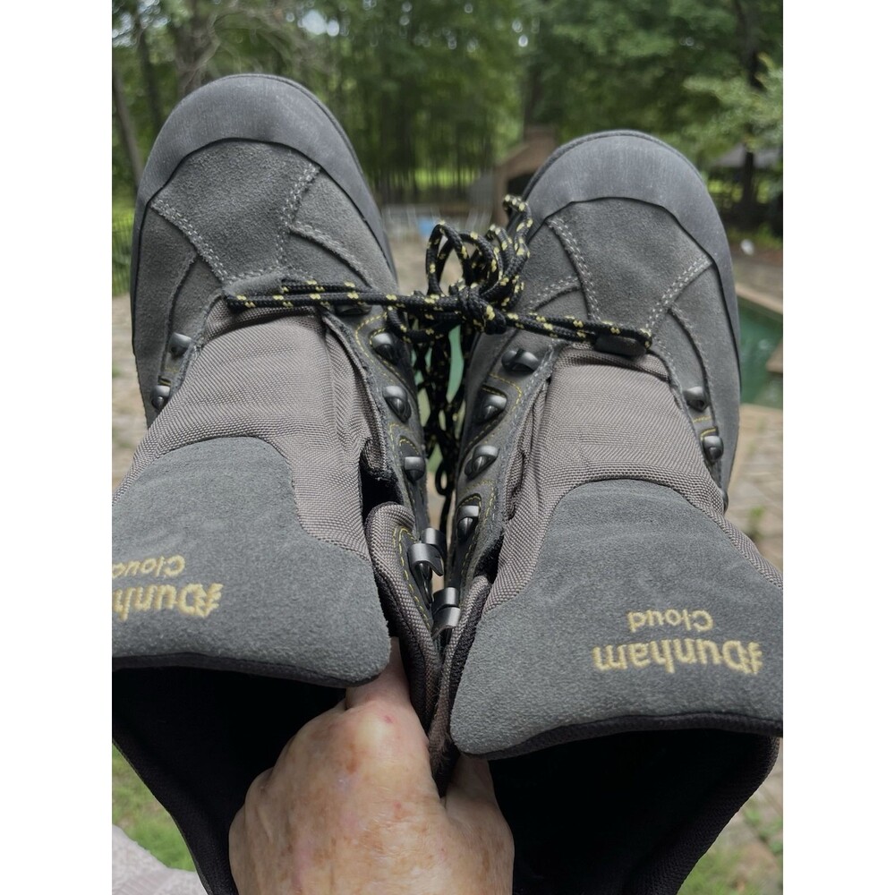 Dunham Cloud HydroGuard Waterproof Boots Slip Resistant Slate Gray Size 12 4E